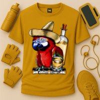 Tequilla Parrot Cooling Performance Crew T-Shirt