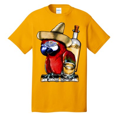 Tequilla Parrot Tall T-Shirt