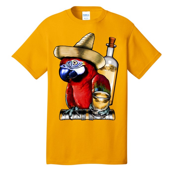 Tequilla Parrot Tall T-Shirt