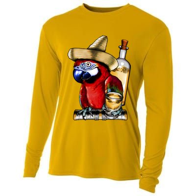 Tequilla Parrot Cooling Performance Long Sleeve Crew