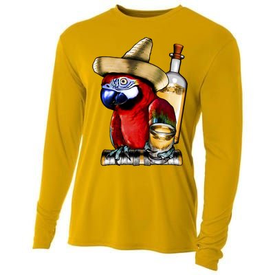 Tequilla Parrot Cooling Performance Long Sleeve Crew