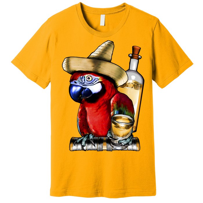 Tequilla Parrot Premium T-Shirt