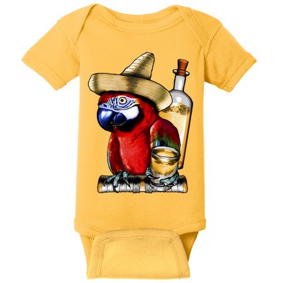 Tequilla Parrot Baby Bodysuit