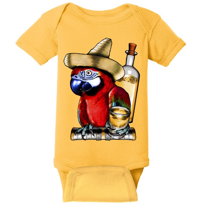 Tequilla Parrot Baby Bodysuit