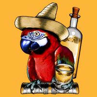 Tequilla Parrot Baby Bodysuit