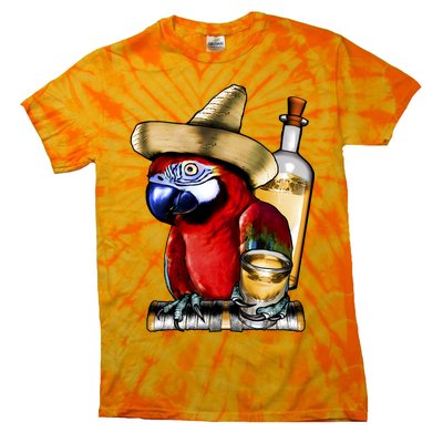 Tequilla Parrot Tie-Dye T-Shirt