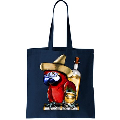 Tequilla Parrot Tote Bag