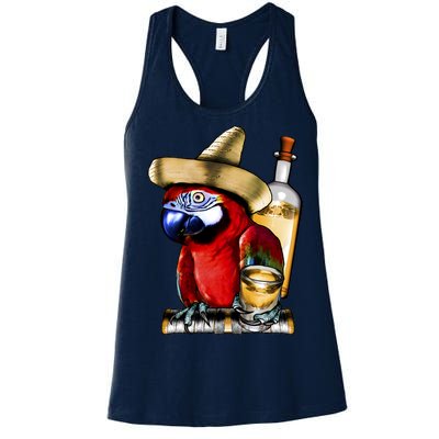 Tequilla Parrot Women's Racerback Tank