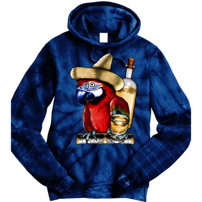 Tequilla Parrot Tie Dye Hoodie