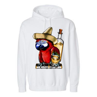 Tequilla Parrot Garment-Dyed Fleece Hoodie