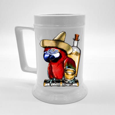 Tequilla Parrot Beer Stein