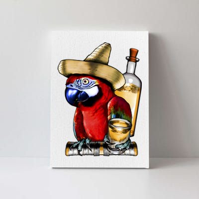 Tequilla Parrot Canvas