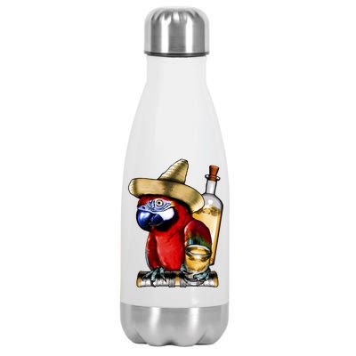 Tequilla Parrot Stainless Steel Insulated Water Bottle