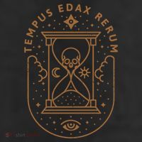 Tempus Edax Rerum 11oz C Handle Ceramic Mug