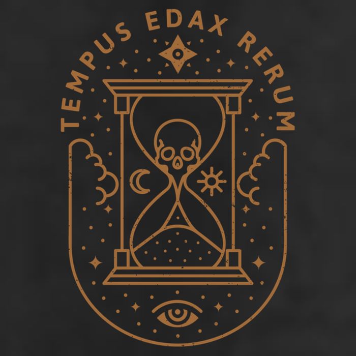 Tempus Edax Rerum 15oz Campfire Ceramic Mug