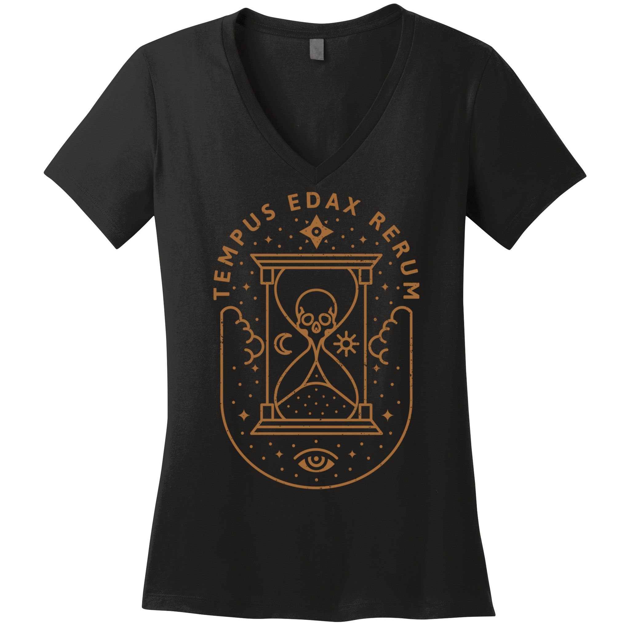 Tempus Edax Rerum Women's V-Neck T-Shirt