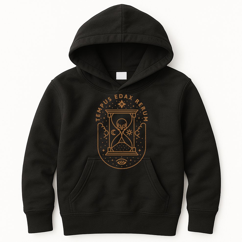 Tempus Edax Rerum Kids Hoodie