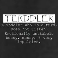 Terddler A Toddler Who Is A Turd Can Not Listen Trucker Hat