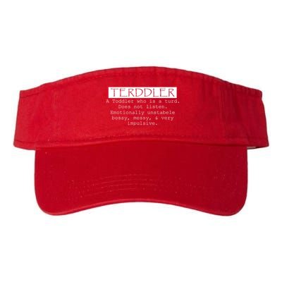 Terddler A Toddler Who Is A Turd Can Not Listen Visor