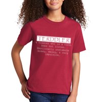 Terddler A Toddler Who Is A Turd Can Not Listen Kids T-Shirt