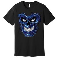 Terminator Skull Premium T-Shirt