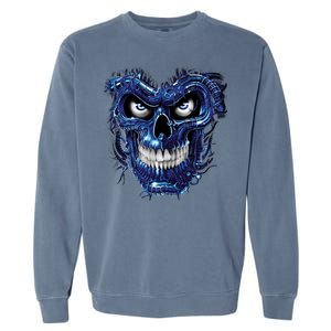 Terminator Skull Garment-Dyed Sweatshirt