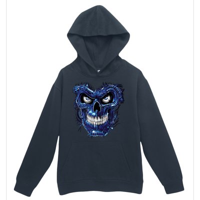 Terminator Skull Urban Pullover Hoodie