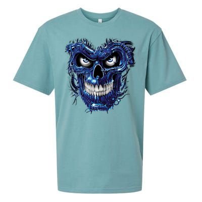 Terminator Skull Sueded Cloud Jersey T-Shirt