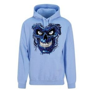 Terminator Skull Unisex Surf Hoodie