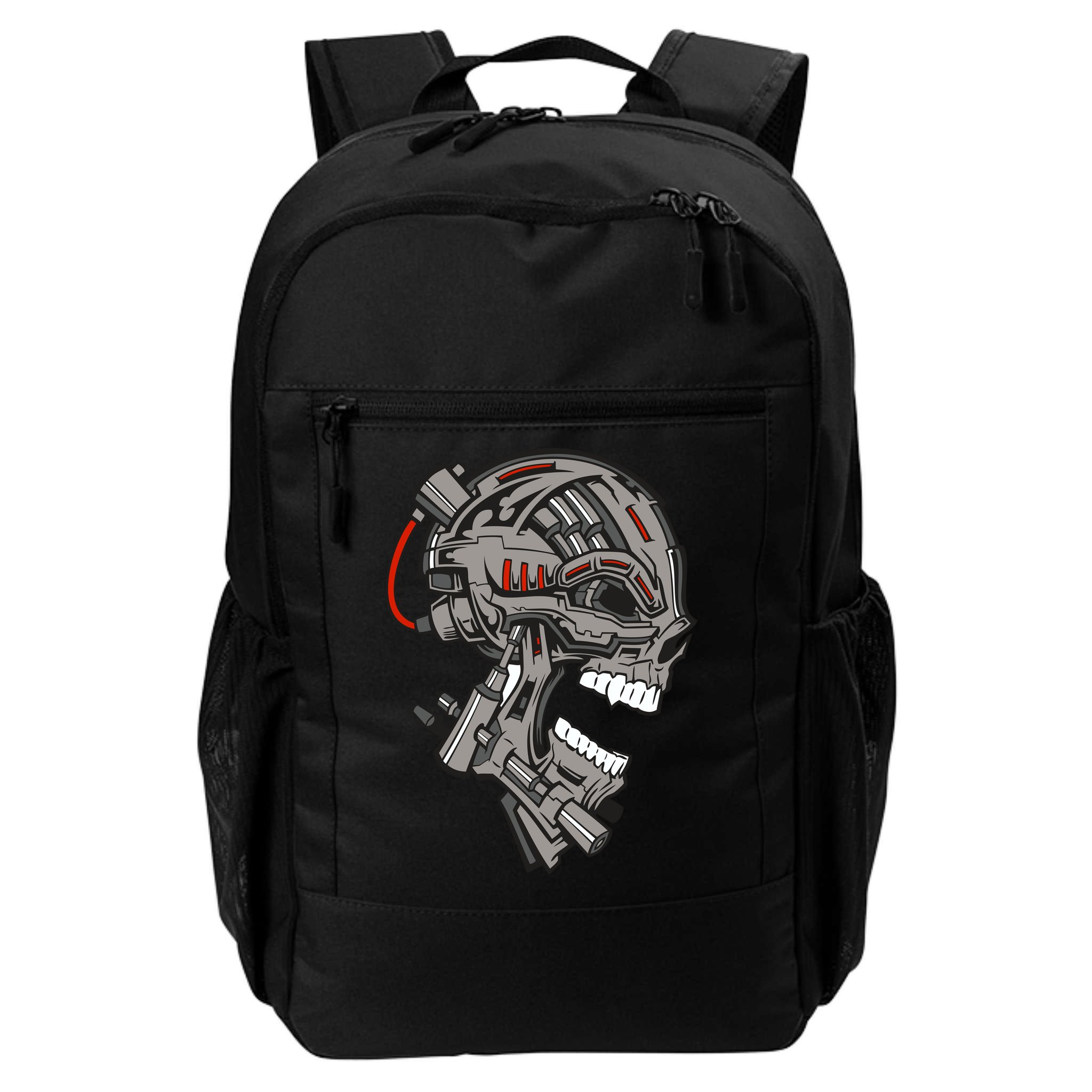 Terminator Skull Gun Head Backpack