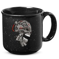 Terminator Skull Gun Head 15oz Campfire Ceramic Mug