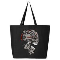 Terminator Skull Gun Head 25L Jumbo Tote