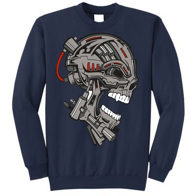 Terminator Skull Gun Head Sweatshirt