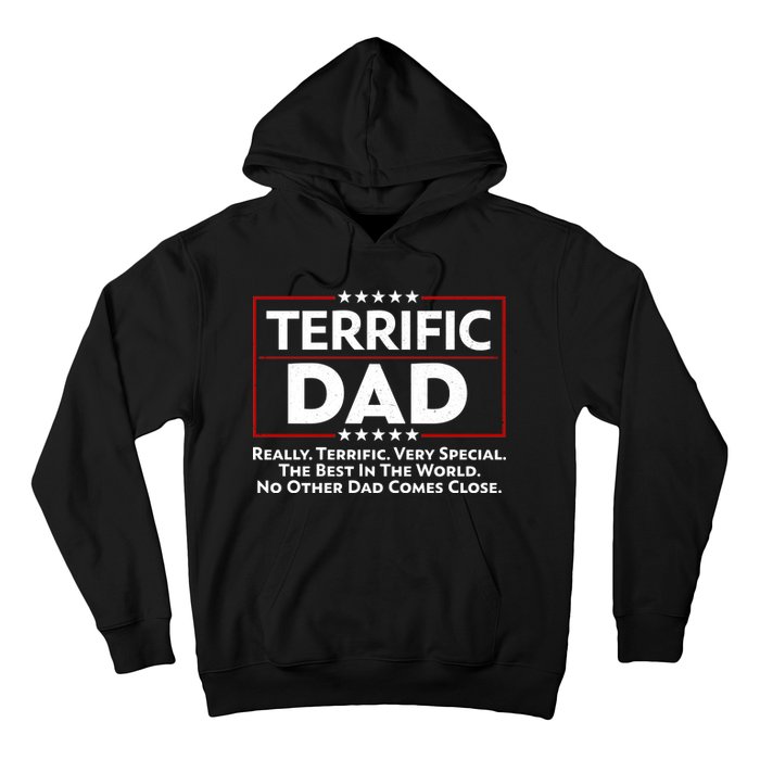 Terrific Dad Fathers Day Hoodie