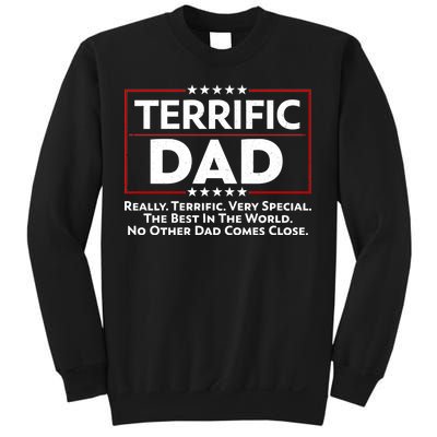 Terrific Dad Fathers Day Sweatshirt