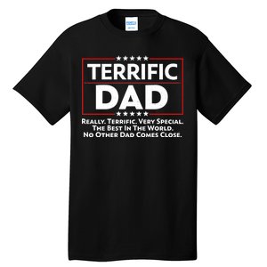 Terrific Dad Fathers Day Tall T-Shirt