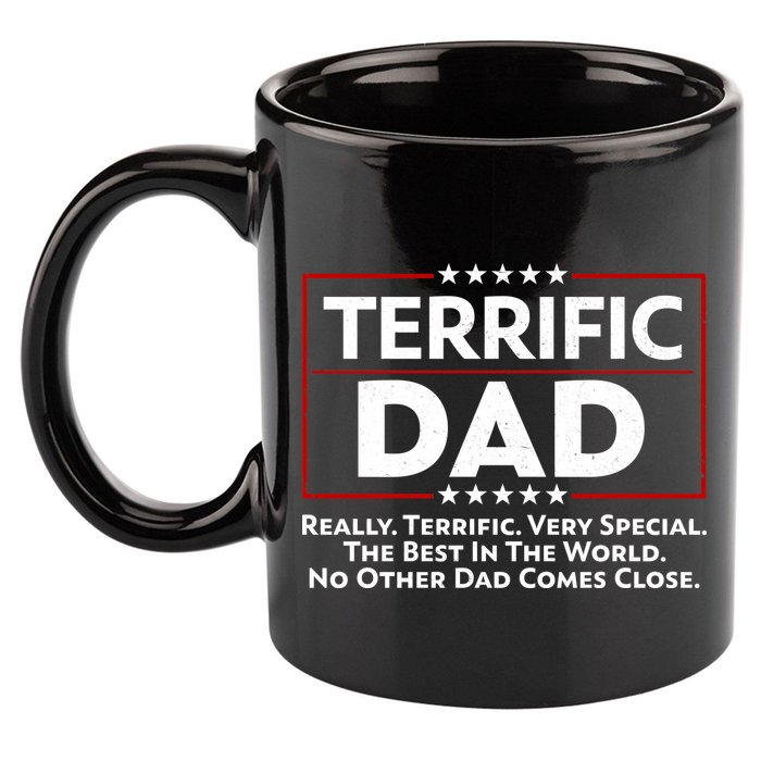 Terrific Dad Fathers Day 11oz C Handle Ceramic Mug
