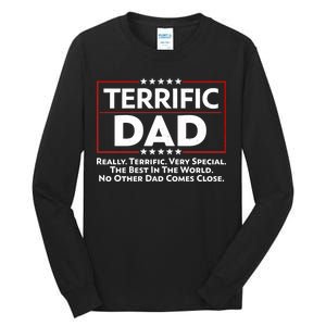 Terrific Dad Fathers Day Tall Long Sleeve T-Shirt