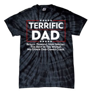 Terrific Dad Fathers Day Tie-Dye T-Shirt