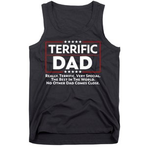 Terrific Dad Fathers Day Tank Top