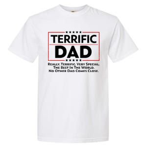 Terrific Dad Fathers Day Garment-Dyed Heavyweight T-Shirt