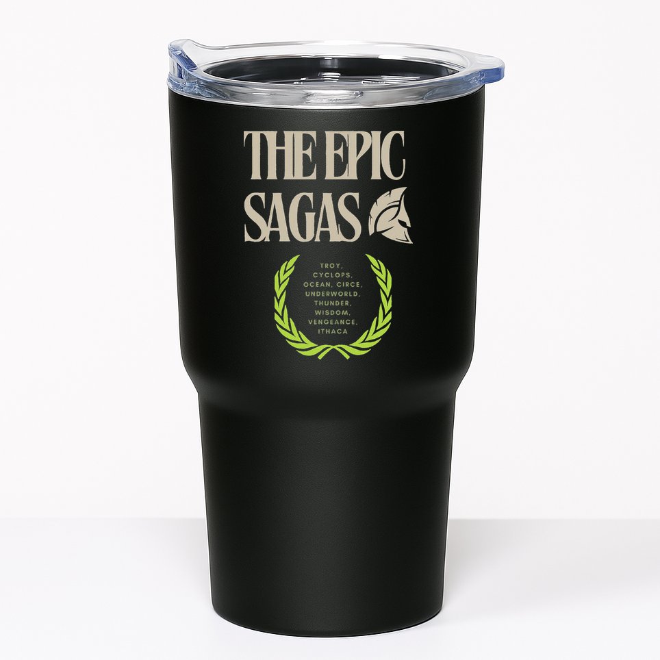 The Epic Sagas Gift Odysseus Musical Tumbler
