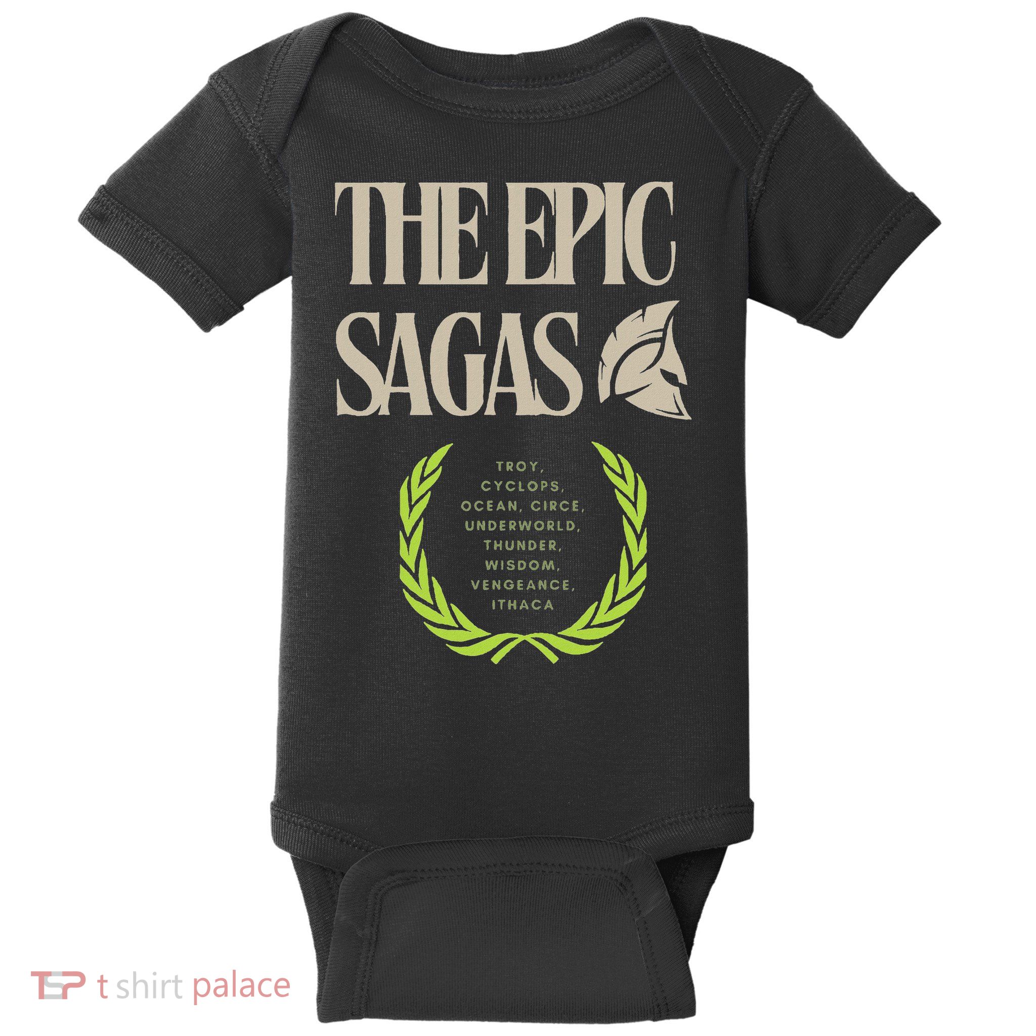 The Epic Sagas Gift Odysseus Musical Baby Bodysuit