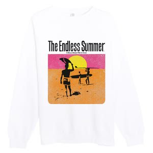 The Endless Summer 1966 Classic Surf Movie 60s Premium Crewneck Sweatshirt