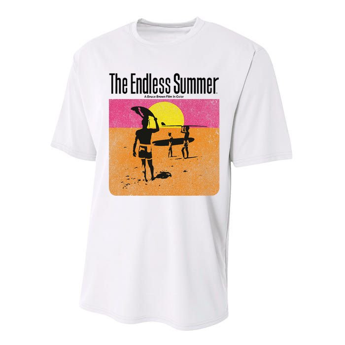 The Endless Summer 1966 Classic Surf Movie 60s Performance Sprint T-Shirt