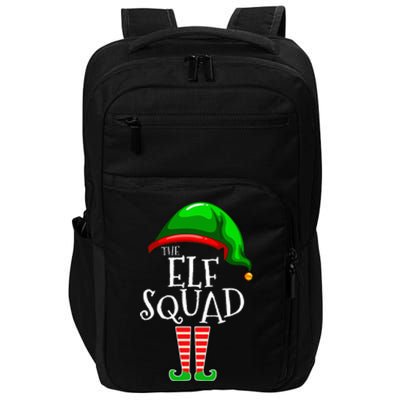 The Elf Squad Family Matching Group Christmas Impact Tech Backpack