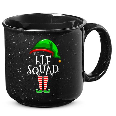 The Elf Squad Family Matching Group Christmas 15oz Campfire Ceramic Mug