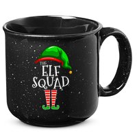 The Elf Squad Family Matching Group Christmas 15oz Campfire Ceramic Mug