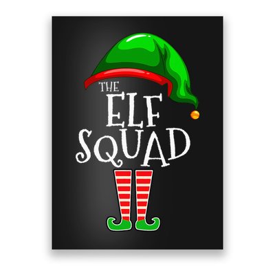 The Elf Squad Family Matching Group Christmas Poster
