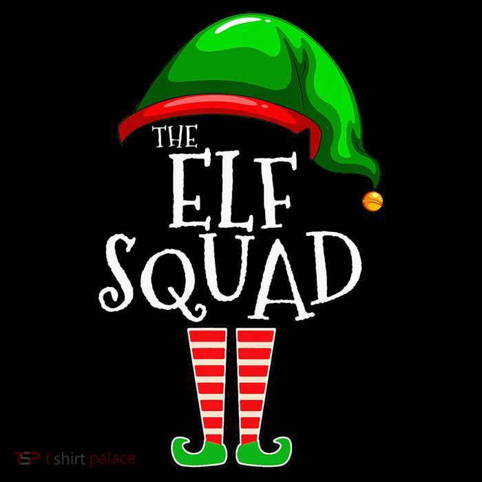 The Elf Squad Family Matching Group Christmas Premium T-Shirt